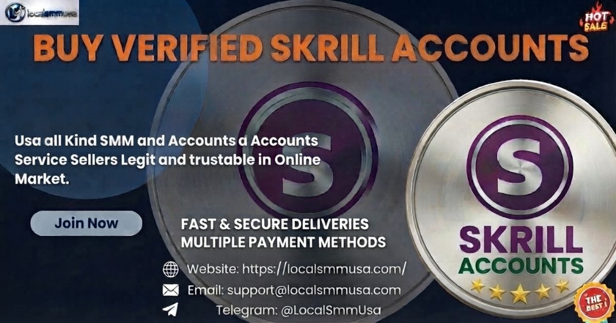 Buy Verified Skrill Accounts