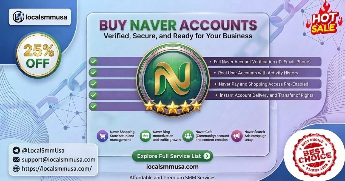 Buy-verified-Naver-accounts-LocalSmmUsa