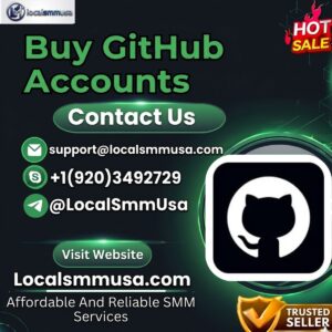 Buy-Verified-Github-Accounts-LocalSmmUsa