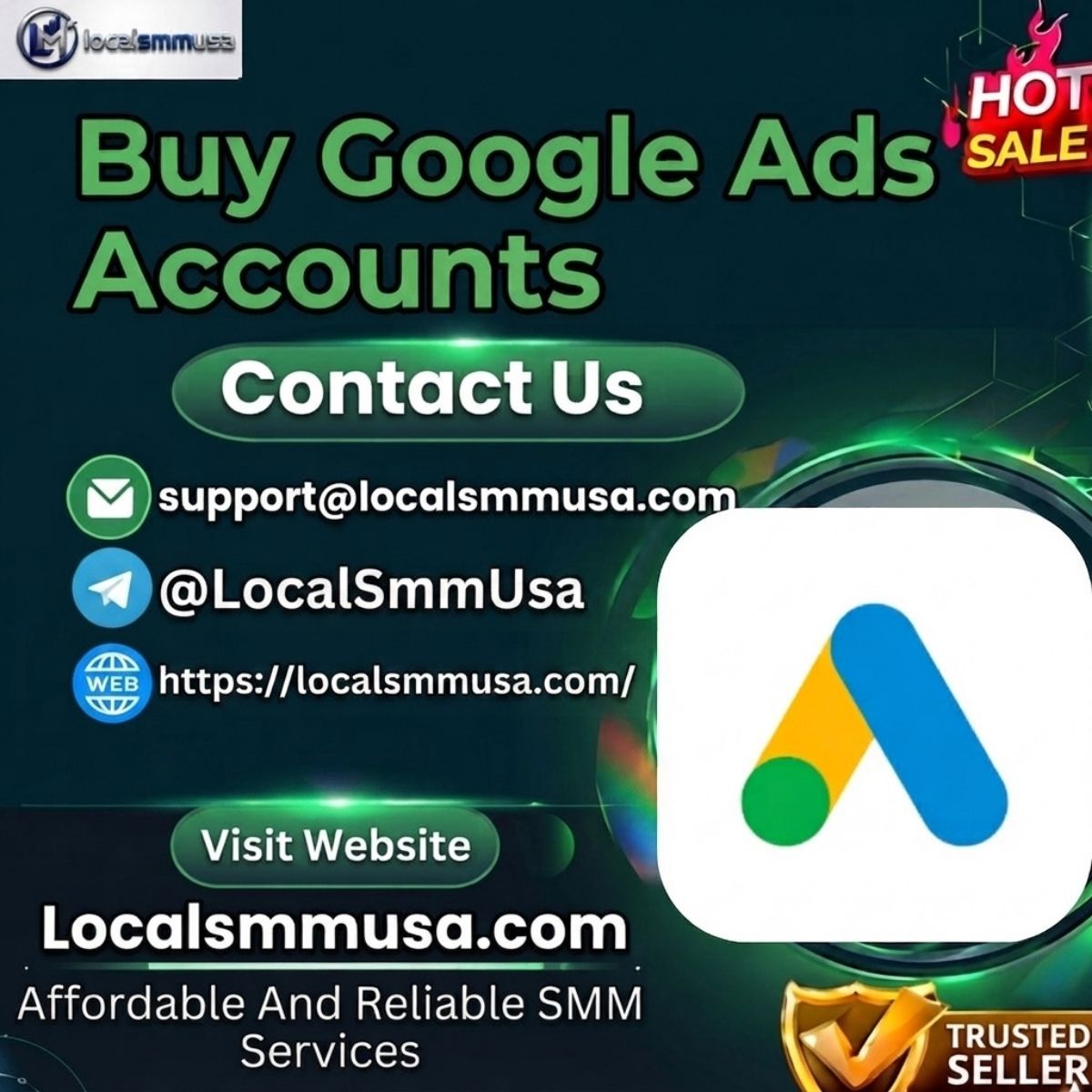 Buy Google Ads Accounts