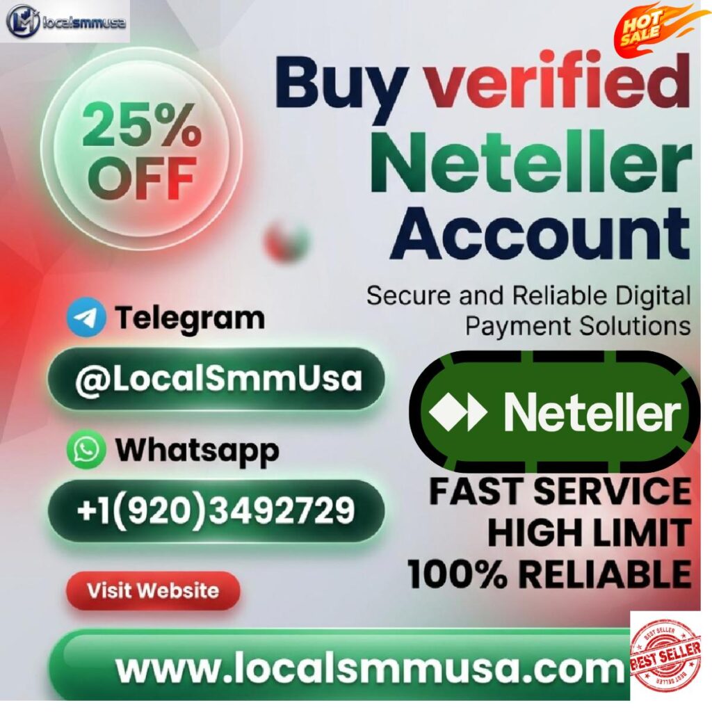 Buy Verified Neteller Accounts And Guidelines