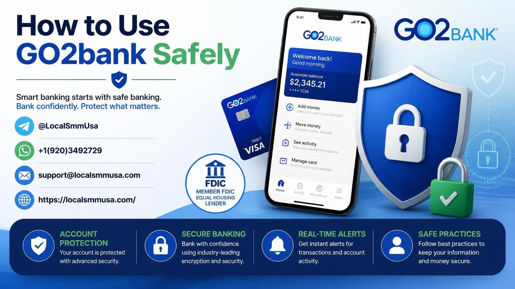 How to Use GO2bank Safely Fully Guide LocalSmmUsa