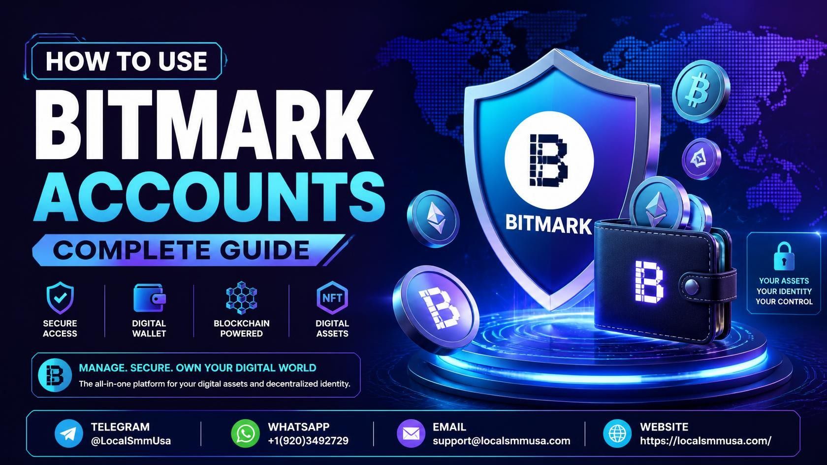 How To Use Bitmark Accounts Complete Guide localsmmusa