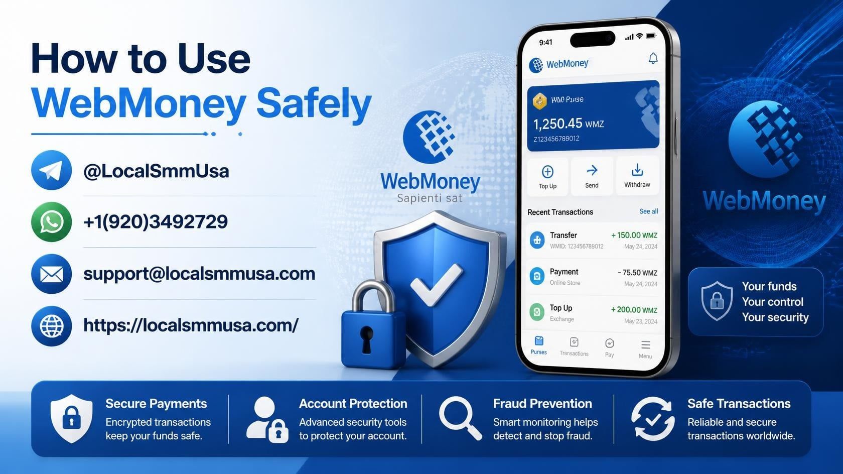 How to Use Payoneer Safely - Complete Guide  LocalSmmUsa